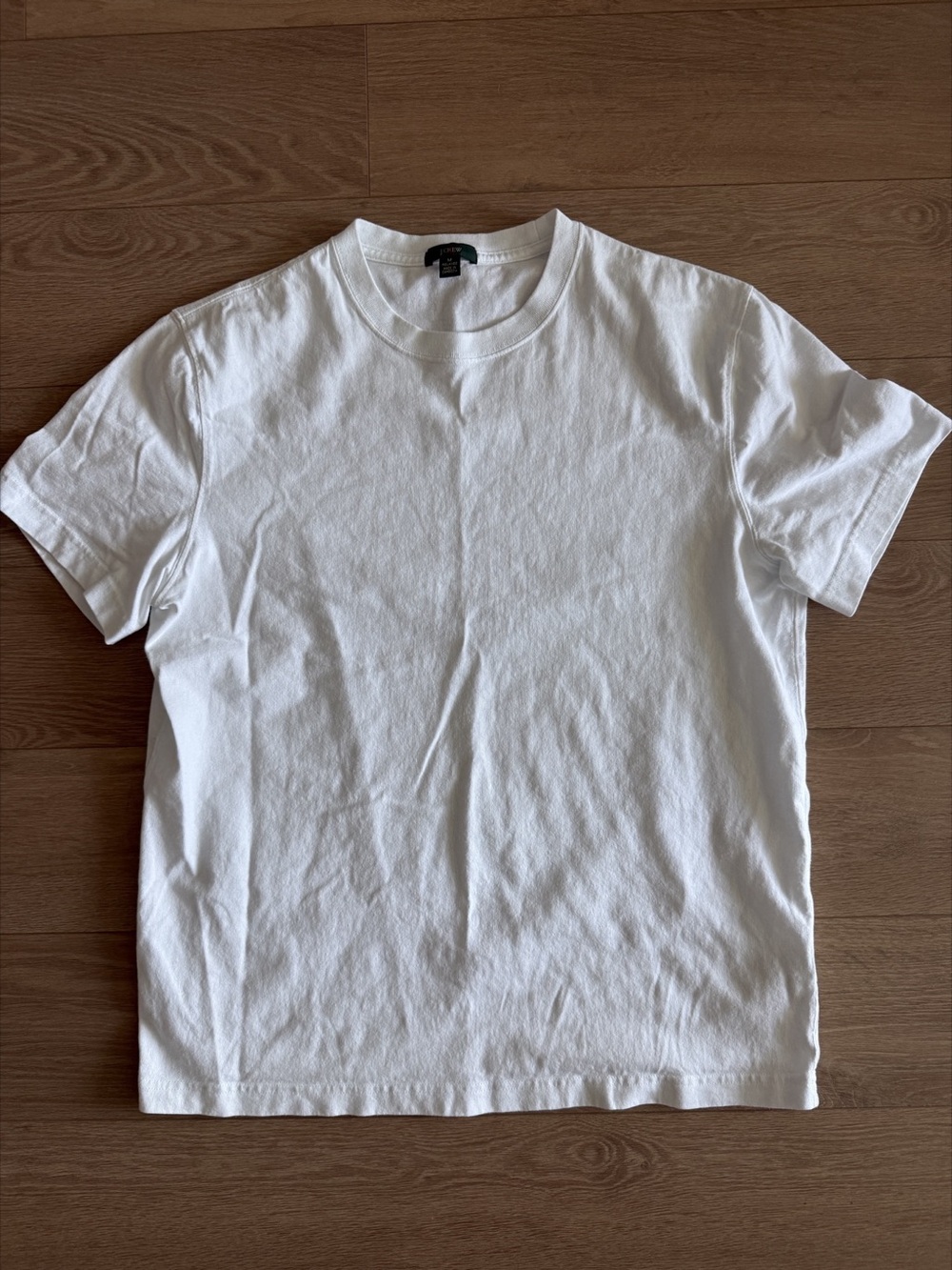 J.Crew Relaxed premium-weight cotton T-shirt White Medium